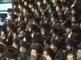 Erev Yom Kippur Tish in Bobov chassidouth hassid