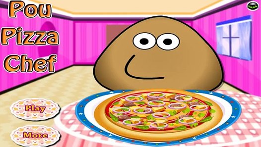 Games Masak Masakan Anak Anak Perempuan Pou Koki  Pizza 