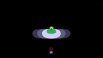 Frisk wants to know why flowey is always lyin