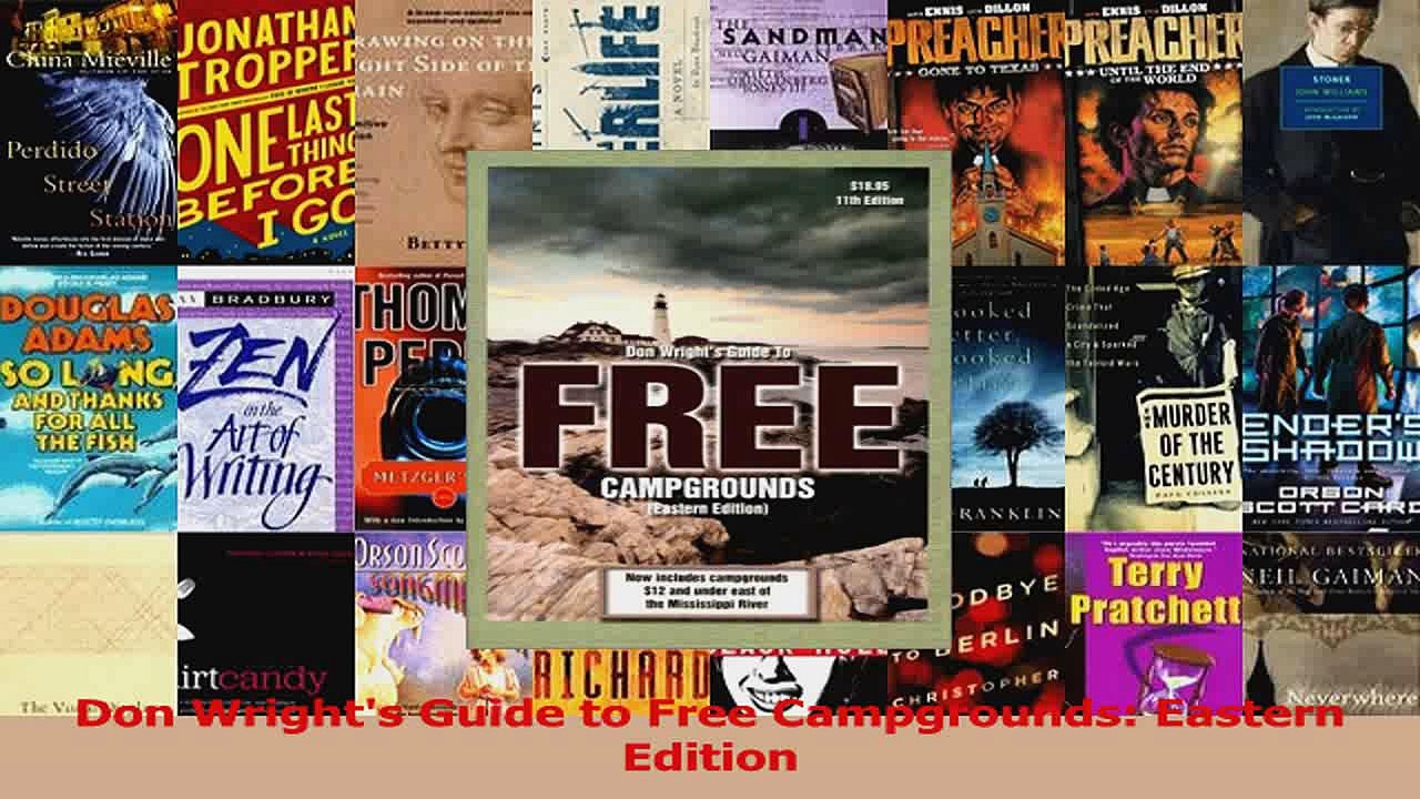 PDF Download  Don Wrights Guide to Free Campgrounds Eastern Edition Download Full Ebook