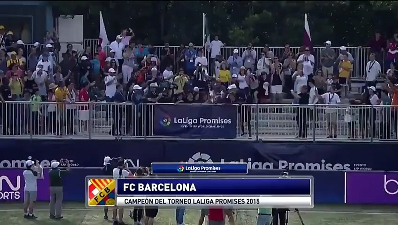FC Barcelona U14 B team win LaLiga Promises tournament