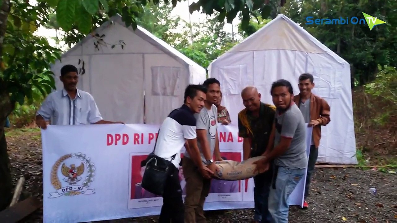 Rumah Lenyap Akibat Banjir, Warga Tempati Tenda Darurat