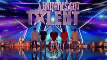 Golden buzzer act Boyband are back flipping AMAZING! | Audition Week 2 | Britains Got Tal