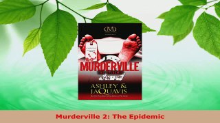Read  Murderville 2 The Epidemic Ebook Free