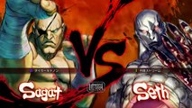 Bonchan (Sagat) vs Dashio (Seth) - USF4 - TL5A Round11 Battle3