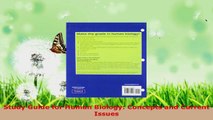 Read  Study Guide for Human Biology Concepts and Current Issues PDF Online