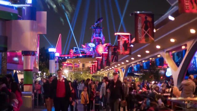 Disneyland (Amusement Park) Disneyland Time Lapse - Christmas Edition 4K disney world