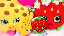 Shopkins Giant Season 1 Kooky Cookie   Strawberry Kiss Plushy Pillow Toys - Cookieswirlc