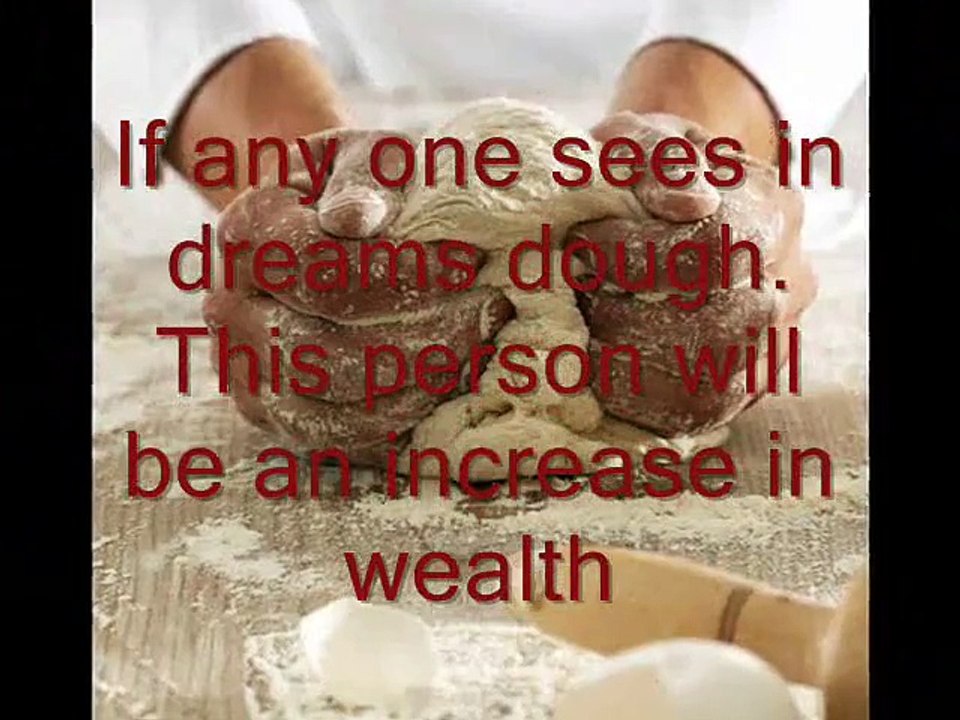 خواب میں آٹا دیکھنا