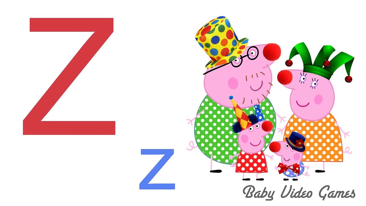 Alphabet Song with peppa ! Peppa Pig Kids Songs Fan Children Songs Nursery Rhymes