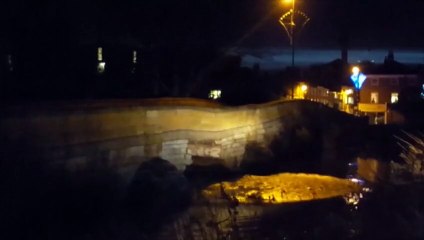 Un pont du XVIIIe siècle s’effondre en Angleterre à cause des inondations