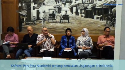 Para Akademisi Desak Presiden Jokowi Selamatkan Lingkungan