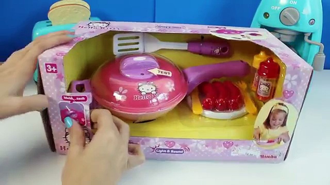 Hello Kitty Kitchen Playset ハローキティ キッチンセット Hello Kitty Pan Sartén Hello Kitty ハローキティ Cocina HK