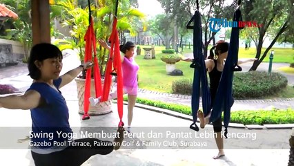 Swing Yoga Bikin Perut dan Pantat Lebih Kencang