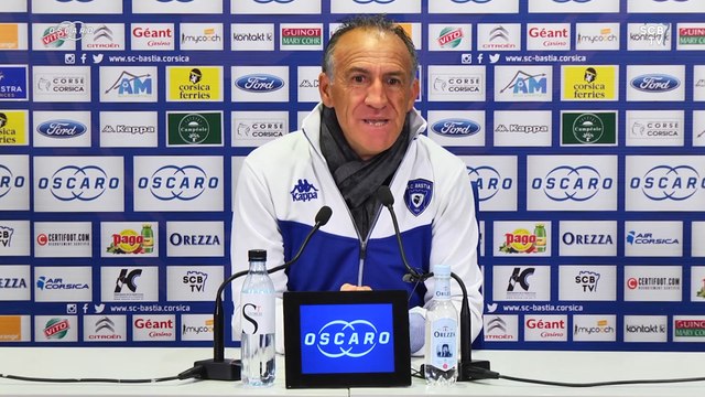 Sedan-Bastia : Conf. d'avant-match de G. Printant