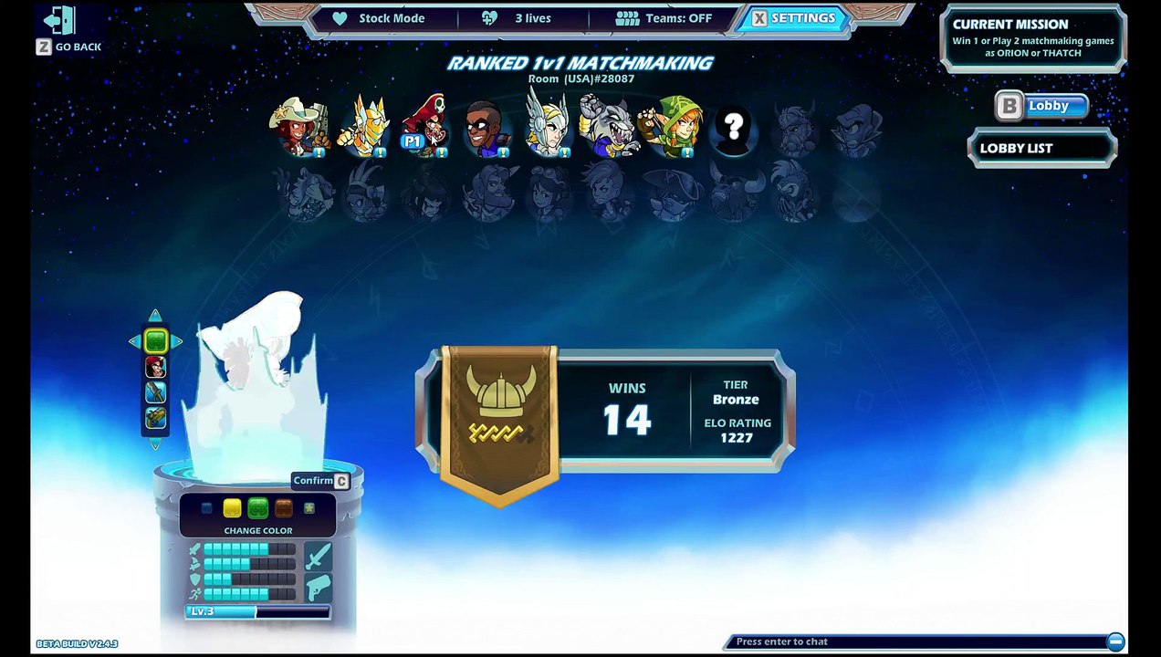 BrawlHalla - Basic COMEBACK