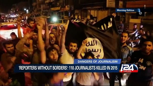 12/30: Dangers of journalism: 110 journalists killed in 2015 (RWB)