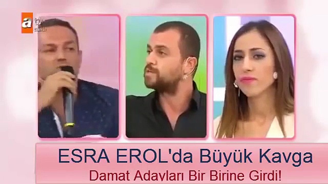 Esra Erol Yayın bitti Esra Erolda Kavga Çıktı