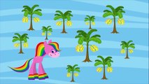 Цвета для детей развивающий мультфильм для малышей Лошадка Радуга, учим цвета и деревья