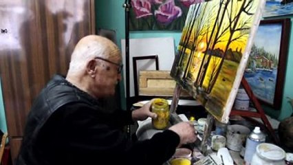 Su Kabağı ve Saksıları Resimlerle Süslüyor