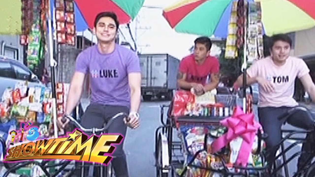 It's Showtime: Christmas gift for Mark Anthony and Vincent