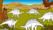 Les dinosaures à plaques osseuses Dessin ANM éducatif pour enfants vidéo