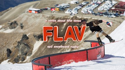 Rusty Toothbrush Present Snowboard Rugby