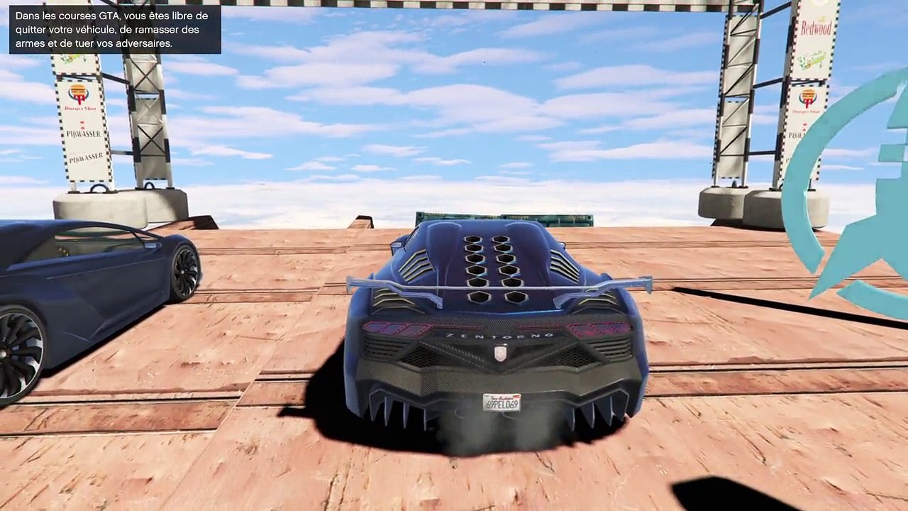 Grand Theft Auto v mega jump coaster