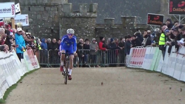 Coupe de France de cyclo-cross 2015 : L'arrivée des Juniors pour la 3e place à Flamanville