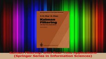 Read  Kalman Filtering With RealTime Applications Springer Series in Information Sciences Ebook Free