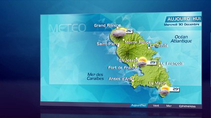 METEO MATIN MARTINIQUE 301215