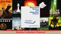 Download  Theoretical Nuclear and Subnuclear Physics Oxford Studies in Nuclear Physics PDF Free