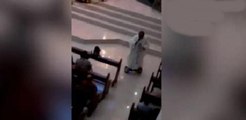 Elektrikli kaykay kullanan rahip ceza aldı