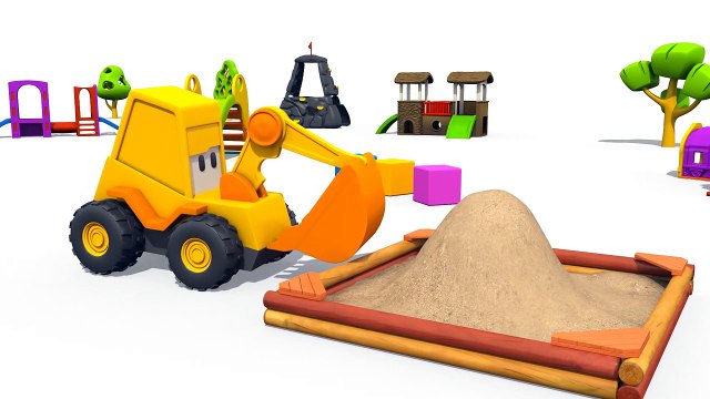 Развивающий мультик: Экскаватор Мася, Пожарная Машина, игра горячо холодно и мультик конст