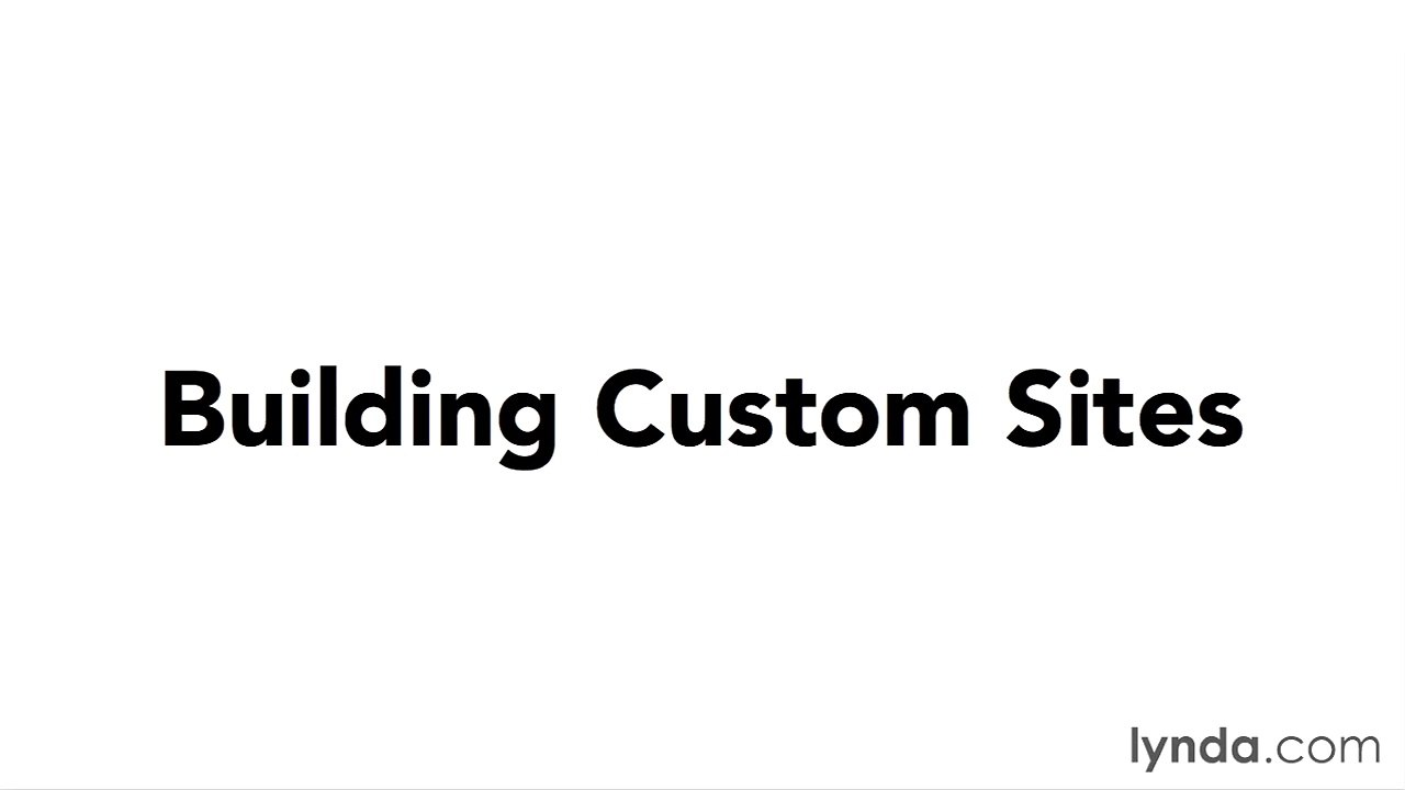 015 Building custom sites with WordPress - WordPress Workflows