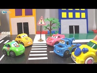 Светофор - Мультфильмы про Машинки для детей. Серия - Дорожные знаки!