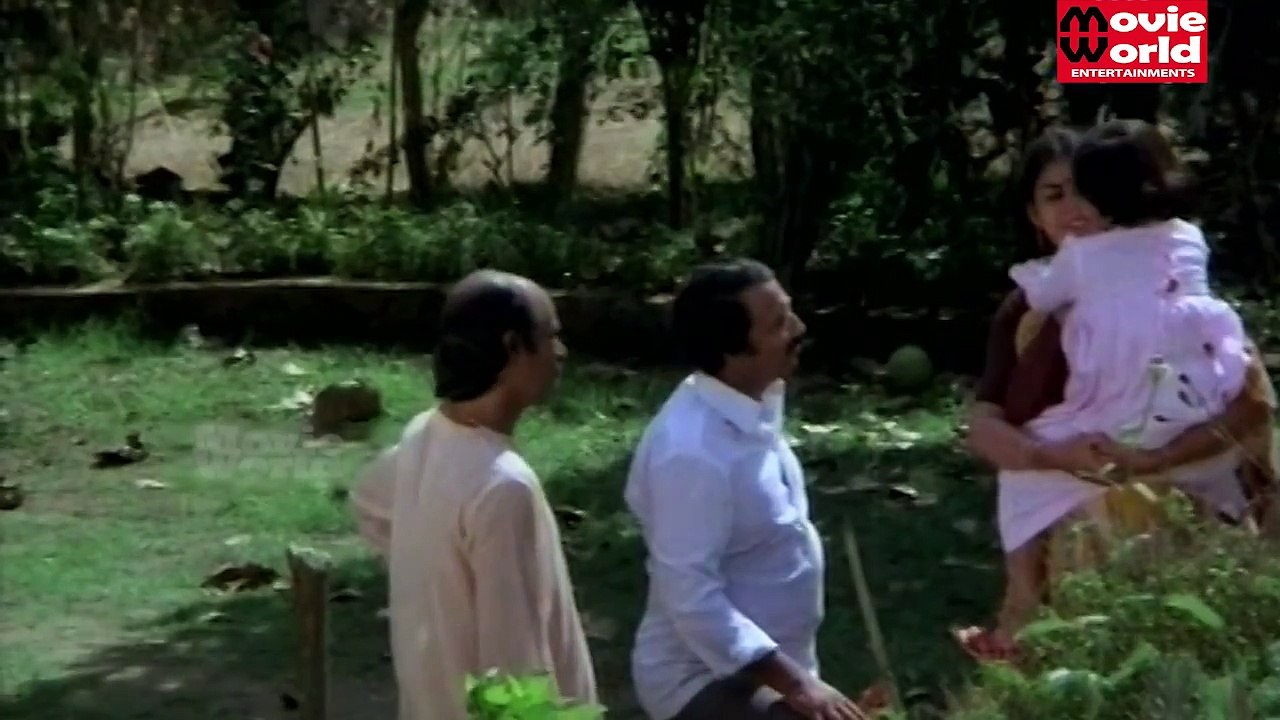 Malayalam Classic Movies | Onathumbikkoroonjal | Bharath Gopi & Rameswari Emotional Scene [HD]