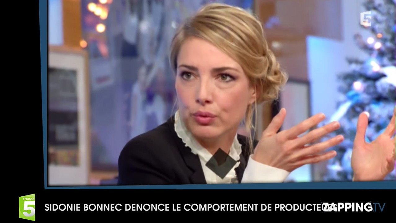 C à Vous : Sidonie Bonnec dénonce le comportement déplacé et sexiste de certains producteurs télé (vidéo)