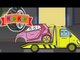 Tow Truck and its stunts - laweta i samochód - bajki dla dzieci Auta!