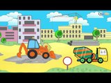 Wielka Betoniarka Bajki Dla Dzieci Auta i Maszyny budowlane cartoons for kids
