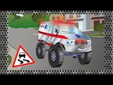 ✔ Bajki dla dzieci. Kompilacja Ambulans Przygody w mieście samochodów / Zabawki / Cars Cartoons ✔