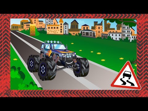 ✔ New Monster Truck Kompilacja dla dzieci / Samochody Kreskówki Bajki dla dzieci / 10 minut. ✔
