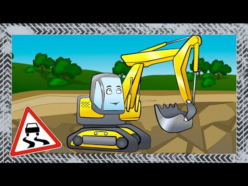 ✔ Kompilacja Koparka na budowie / Zabawki / Bajki dla dzieci / Cars Cartoons for kids ✔