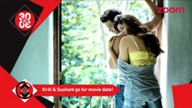 Kriti Sanon & Sushant Singh Rajput go for movie date - Bollywood News - #TMT