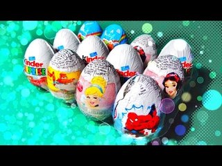 ✔ Шоколадные Яйца - Киндер Сюрприз. Все Серии Подряд. Сборник видео для детей / Kinder Surprise ✔