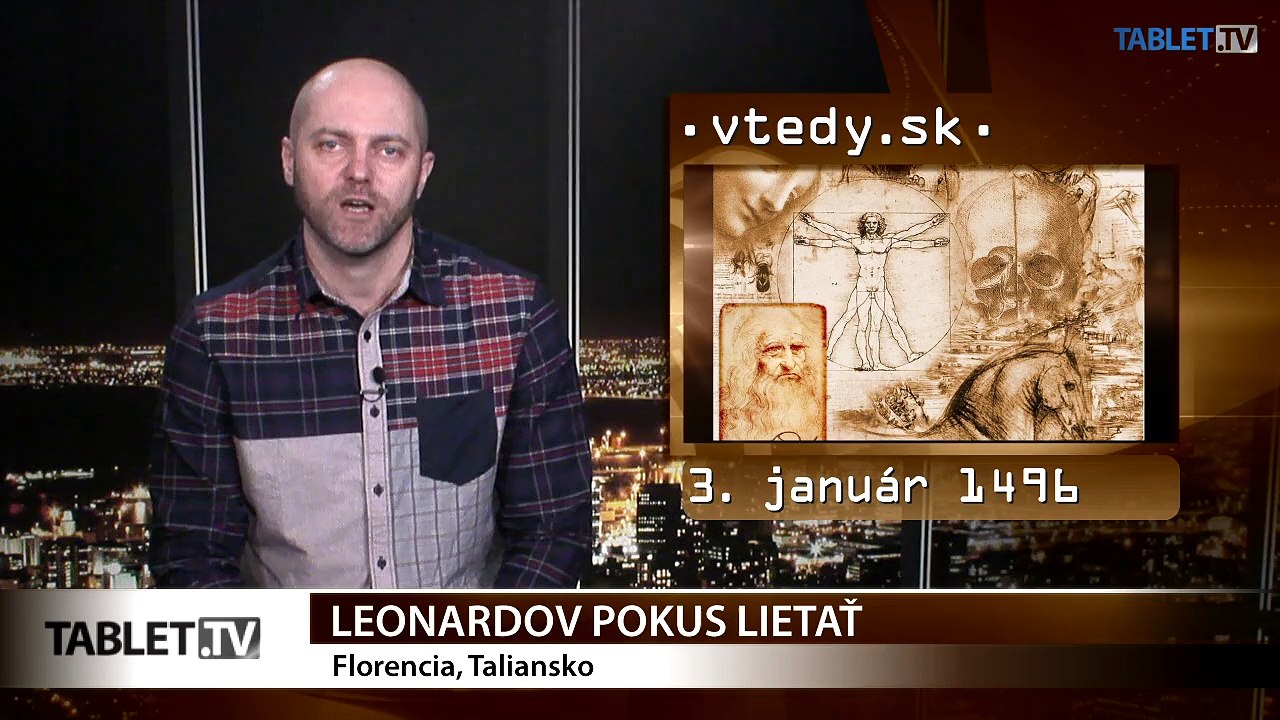 Stalo sa VTEDY: Leonardo da Vinci sa pokúšal lietať už v 15. storočí