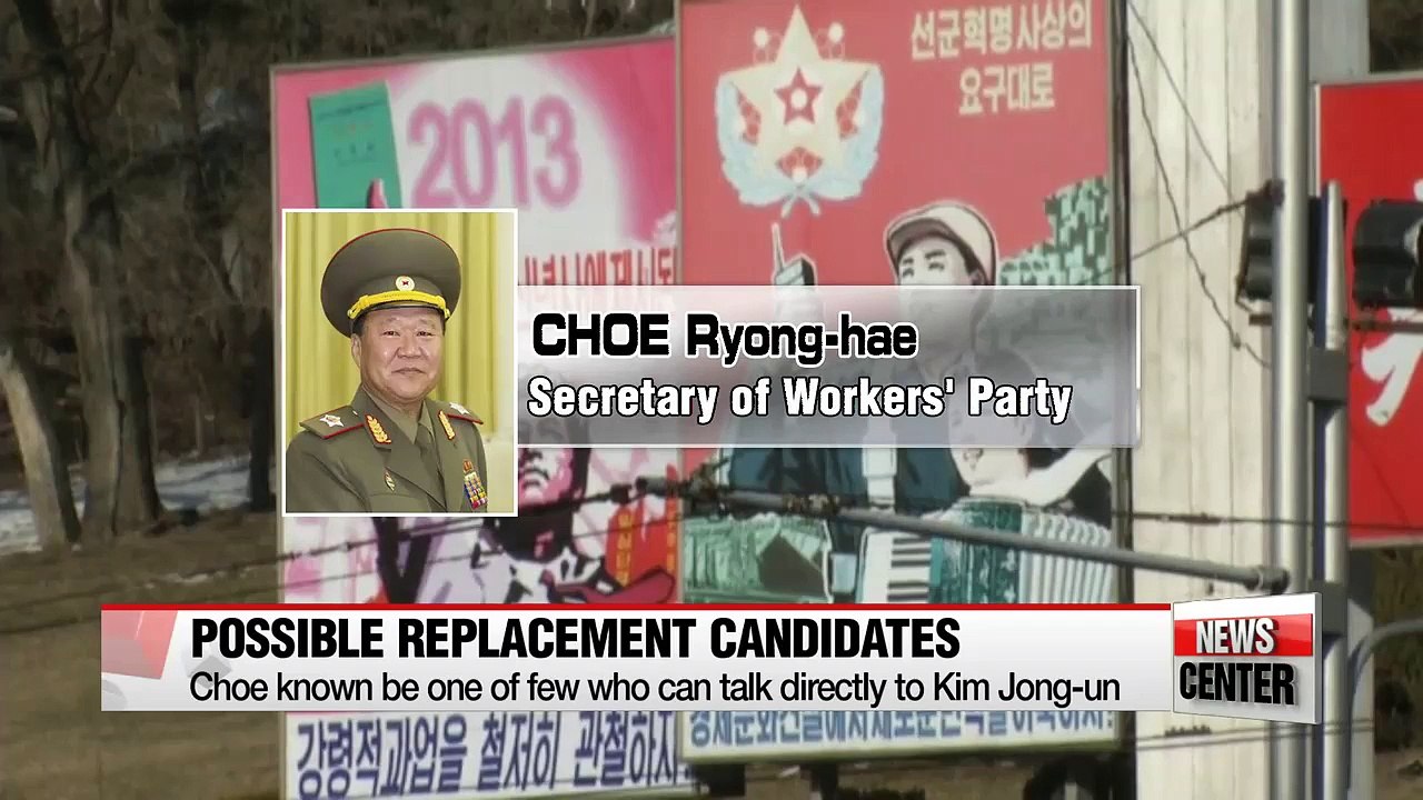 Possible candidates that could replace Kim Yang-gon