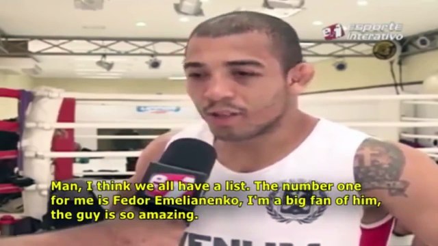 Mike Tyson, Ronda Rouey, Jose Aldo about Fedor Emelianenko