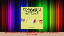 Read  Introduction to Modern Optics Dover Books on Physics Ebook Free