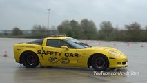 Chevrolet Corvette C6 Z06 Safety Car - Trying to Drift